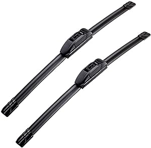 OEM QUALITY 22" + 22" PARRATI Premium All-Season Windshield Wiper Blades (Set of 2)