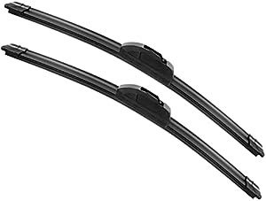 EMITHSUN OEM QUALITY 22" + 22" Premium All-Seasons Durable Stable And Quiet Windshield Wiper Blades(Set of 2)